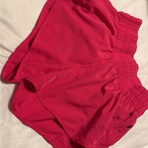 lululemon athletica Red Athletic Shorts